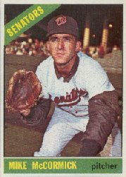 1966 Topps Baseball Cards      118     Mike McCormick